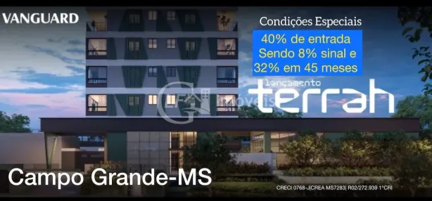 Apartamento com 3 Quartos à venda, 107m² no Carandá Bosque, Campo Grande