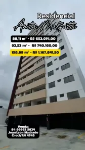 Apartamento com 3 Quartos à venda, 88m² no Lagoa Nova, Natal