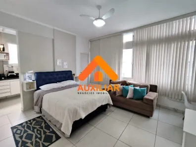 Apartamento com 1 Quarto para alugar, 37m² no Centro, São Vicente