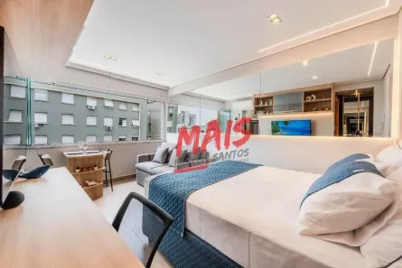 Apartamento com 1 Quarto à venda, 22m² no Boqueirão, Santos