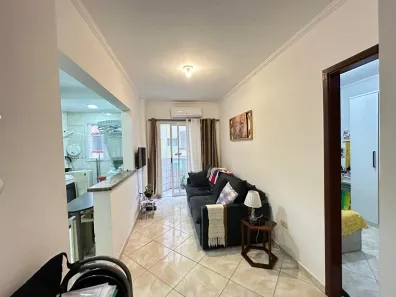 Apartamento com 1 Quarto à venda, 45m² no Mirim, Praia Grande