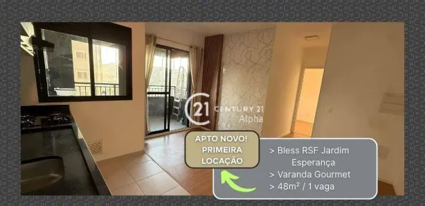 Apartamento com 1 Quarto para alugar, 48m² no Vila Pindorama, Barueri