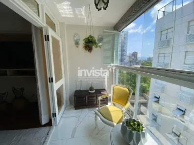 Apartamento com 2 Quartos para alugar, 110m² no Aparecida, Santos