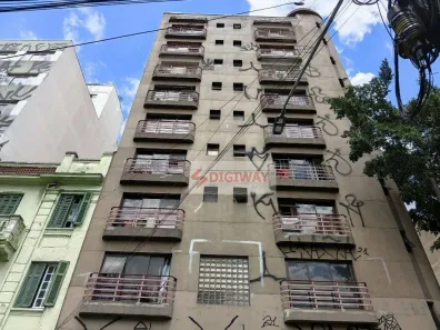 Apartamento com 1 Quarto para alugar, 38m² no Sé, São Paulo
