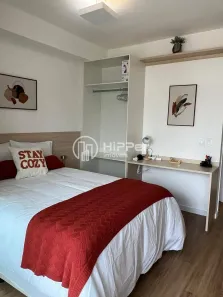 Apartamento com 1 Quarto para alugar, 24m² no Perdizes, São Paulo