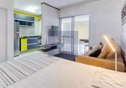 Apartamento com 1 Quarto para alugar, 35m² no Indianópolis, São Paulo