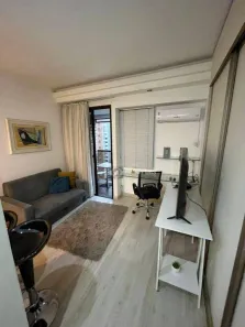 Flat com 1 Quarto para alugar, 35m² no Moema, São Paulo