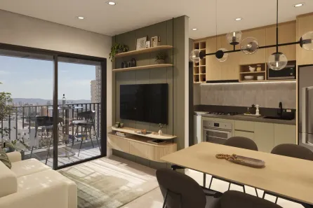 Apartamento com 2 Quartos à venda, 44m² no Vila Romana, São Paulo