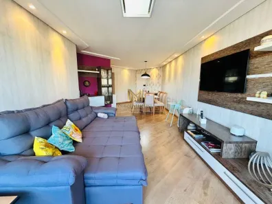 Apartamento com 3 Quartos à venda, 134m² no Vila Assunção, Santo André