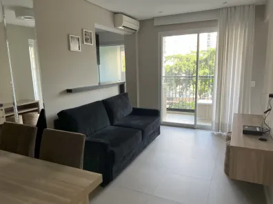 Apartamento com 1 Quarto para alugar, 48m² no Vila Nova Conceição, São Paulo