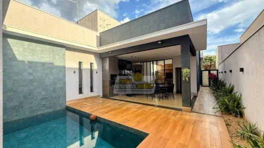 Casa de Condomínio com 3 Quartos à venda, 221m² no Damha Residencial Uberaba II, Uberaba