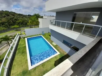 Casa de Condomínio com 4 Quartos à venda, 415m² no Alphaville (Abrantes), Camaçari