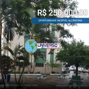 Apartamento com 2 Quartos à venda, 60m² no Alcântara, São Gonçalo