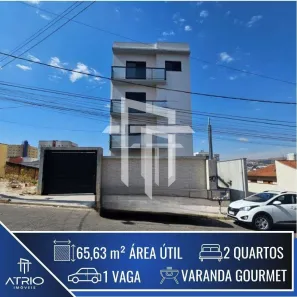 Apartamento com 2 Quartos à venda, 66m² no Vila Togni, Poços de Caldas