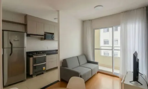 Apartamento com 2 Quartos para alugar, 48m² no Rebouças, Curitiba