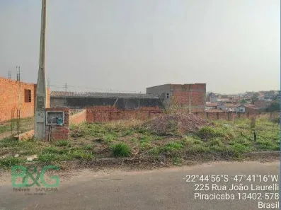Lote/Terreno à venda, 261m² no São Jorge, Piracicaba