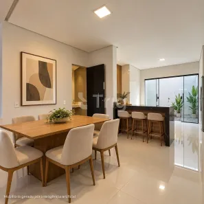 Sobrado com 3 Quartos à venda, 99m² no Residencial Petrópolis, Goiânia