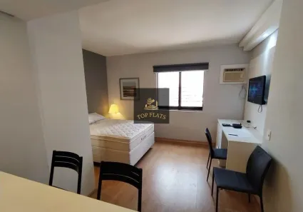 Flat com 1 Quarto para alugar, 25m² no Moema, São Paulo