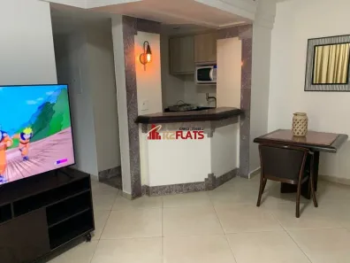 Flat com 1 Quarto para alugar, 38m² no Itaim Bibi, São Paulo