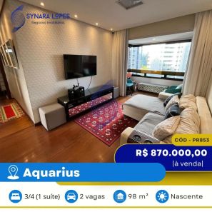Apartamento com 3 Quartos à venda, 98m² no Aquarius, Salvador