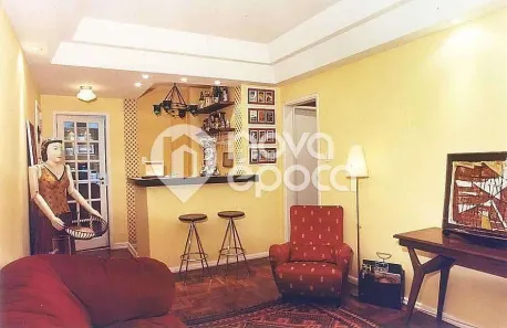 Apartamento com 2 Quartos à venda, 75m² no Laranjeiras, Rio de Janeiro
