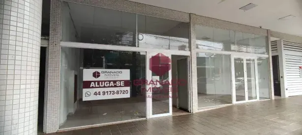 Sala Comercial para alugar, 126m² no Zona 01, Maringá