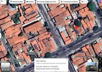 Lote/Terreno à venda, 186m² no Marquês, Teresina
