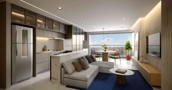 Apartamento com 2 Quartos à venda, 77m² no Santo Amaro, São Paulo