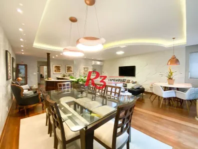 Apartamento com 4 Quartos à venda, 190m² no Embaré, Santos