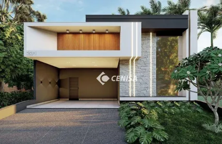 Casa de Condomínio com 3 Quartos à venda, 203m² no Loteamento Park Gran Reserve, Indaiatuba