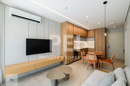 Flat com 1 Quarto para alugar, 60m² no Pinheiros, São Paulo