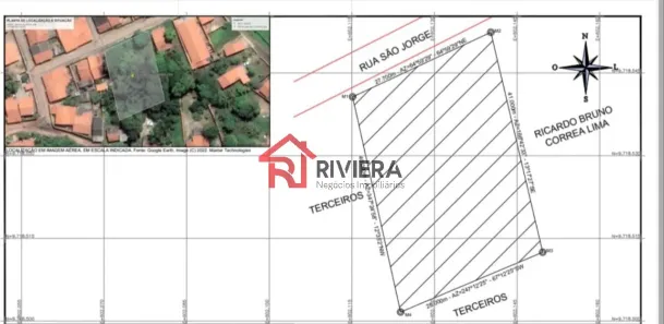 Lote/Terreno para alugar, 1107m² no , São José de Ribamar