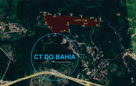Lote/Terreno à venda, 239000m² no Boa União (Abrantes), Camaçari