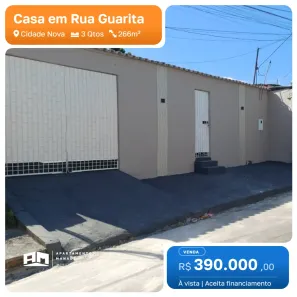Casa de Condomínio com 3 Quartos à venda, 266m² no Nova Cidade, Manaus