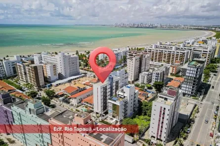 Apartamento com 3 Quartos à venda, 84m² no Centro, Cabedelo