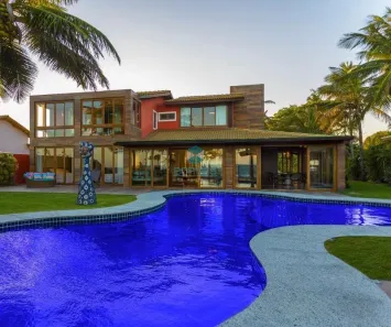 Casa de Condomínio com 6 Quartos à venda, 1200m² no Interlagos (Abrantes), Camaçari