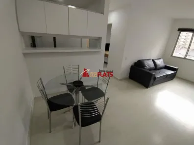 Flat com 1 Quarto para alugar, 42m² no Indianópolis, São Paulo