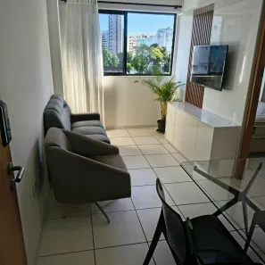 Flat com 1 Quarto para alugar, 32m² no Graças, Recife