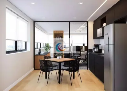 Sala Comercial para alugar, 320m² no Cidade Monções, São Paulo