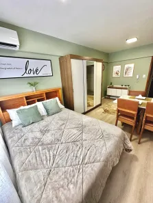 Apartamento com 1 Quarto para alugar, 24m² no Kobrasol, São José