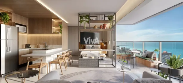 Apartamento com 1 Quarto à venda, 40m² no Meireles, Fortaleza