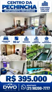 Apartamento com 3 Quartos à venda, 95m² no Pechincha, Rio de Janeiro