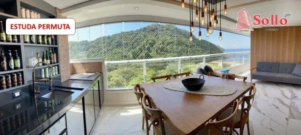 Apartamento com 3 Quartos à venda, 163m² no Canto do Forte, Praia Grande