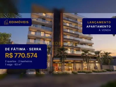 Apartamento com 2 Quartos à venda, 63m² no de Fátima, Serra