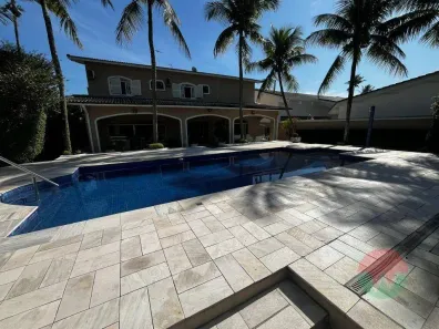 Casa de Condomínio com 6 Quartos para venda ou aluguel, 575m² no Jardim Acapulco, Guarujá