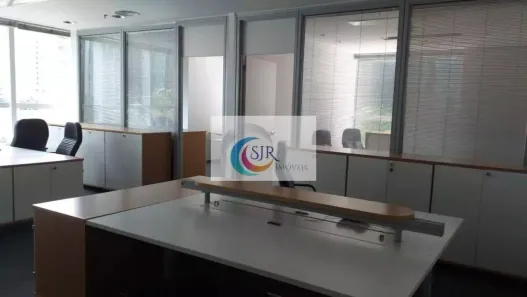 Sala Comercial para alugar, 110m² no Cidade Monções, São Paulo