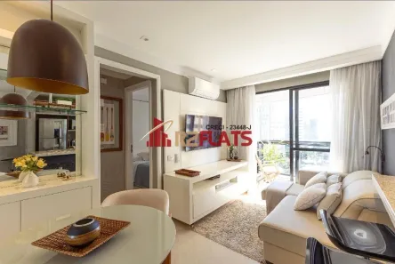 Flat com 1 Quarto para alugar, 42m² no Vila Nova Conceição, São Paulo