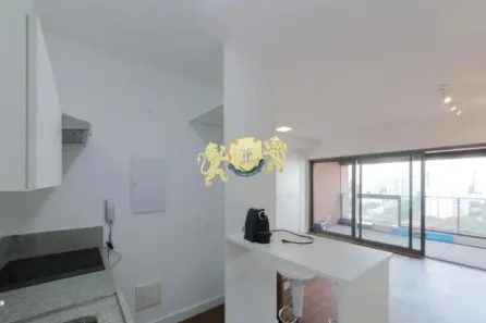Flat com 1 Quarto à venda, 41m² no Brooklin Paulista, São Paulo