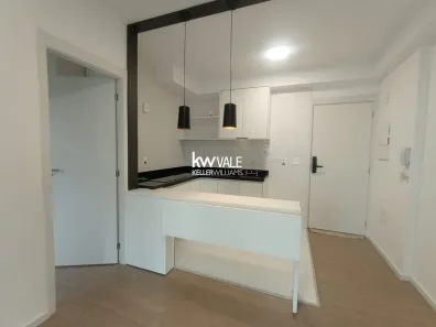 Apartamento com 1 Quarto para alugar, 33m² no Jardim Esplanada, São José dos Campos