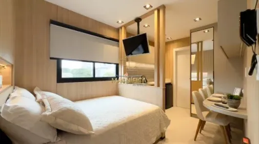 Apartamento com 1 Quarto à venda, 17m² no Mercês, Curitiba